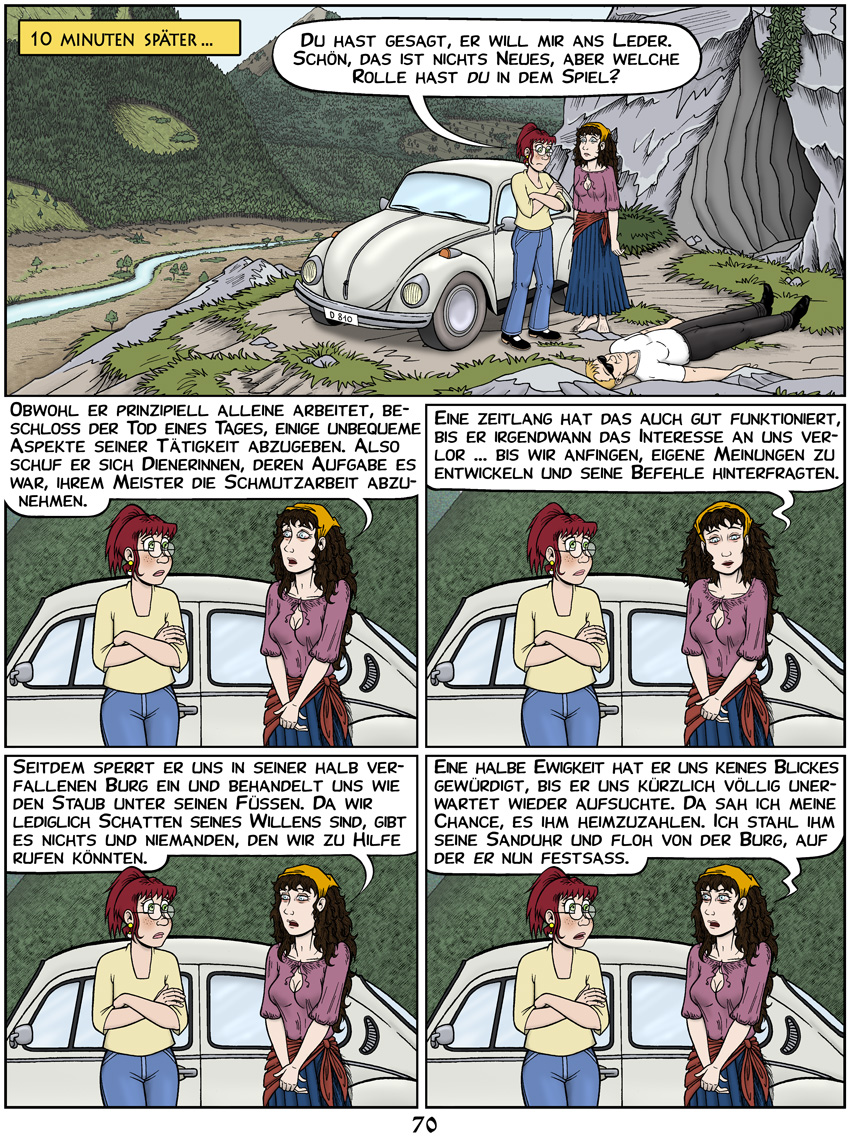 Der Tod und das Mädchen 2 - Comic Seite